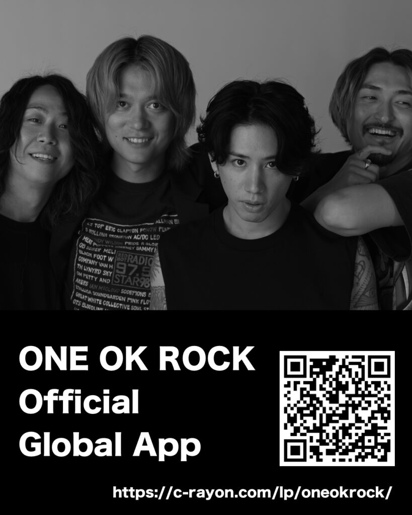 ONE OK ROCK Official Global App has been launched today!!