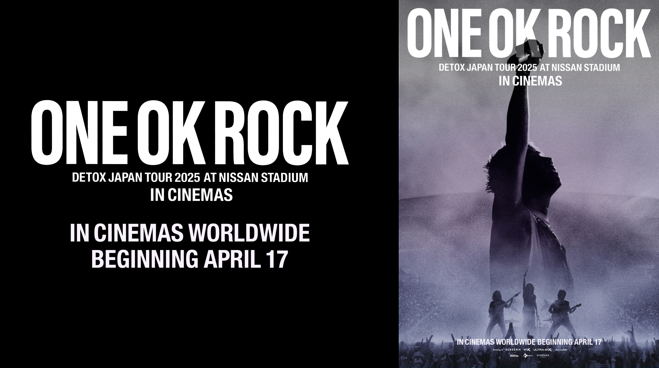 ONE OK ROCK official website by 10969 Inc