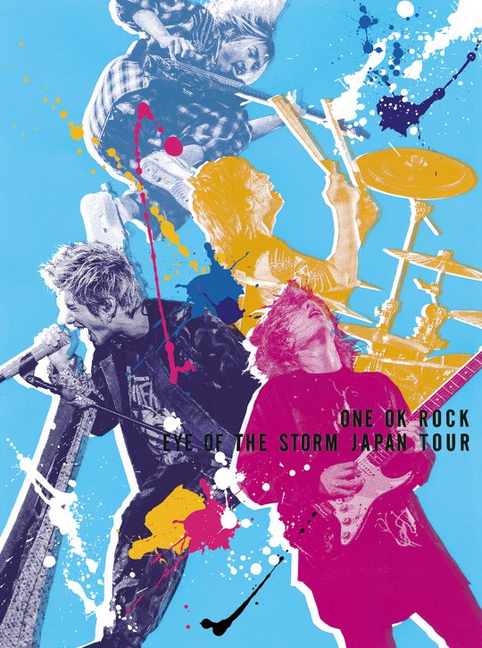 10/28発売！映像作品「ONE OK ROCK “EYE OF THE STORM” JAPAN TOUR」