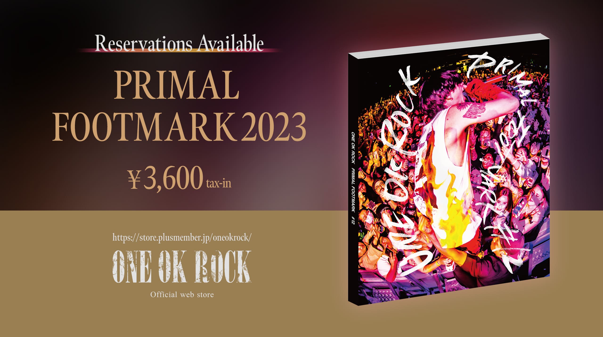 ONE OK ROCK PRIMAL FOOTMARK #12 | hartwellspremium.com