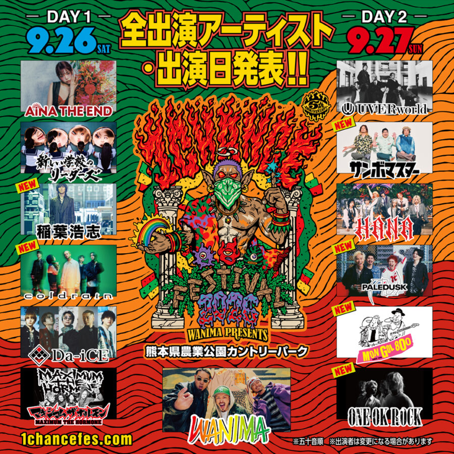 1 CHANCE FESTIVAL 2026